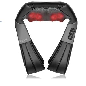 Nekteck Black Shiatsu Neck Massager